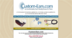 Desktop Screenshot of custom-ears.com