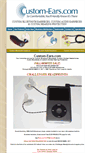 Mobile Screenshot of custom-ears.com